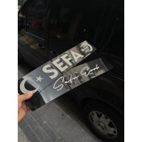 Appcity Galeri ve Servislere Özel  Lüks Pleksi Dekor Plaka, Süs Plaka, Hediyelik Plaka, Lazer Baskılı Plaka